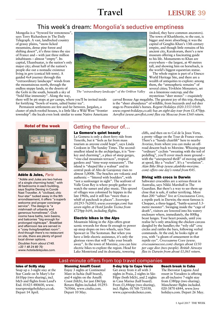 The Week Preview Pages