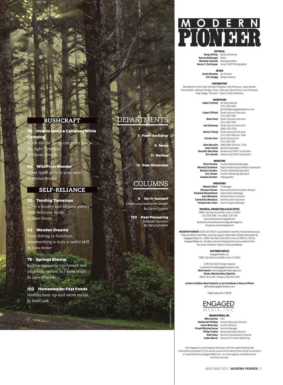 Modern Pioneer Preview Pages