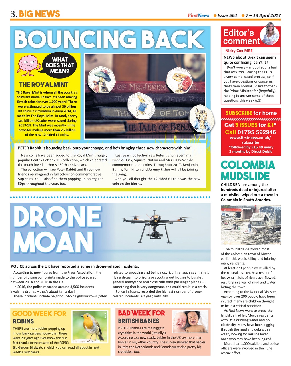 First News Preview Pages