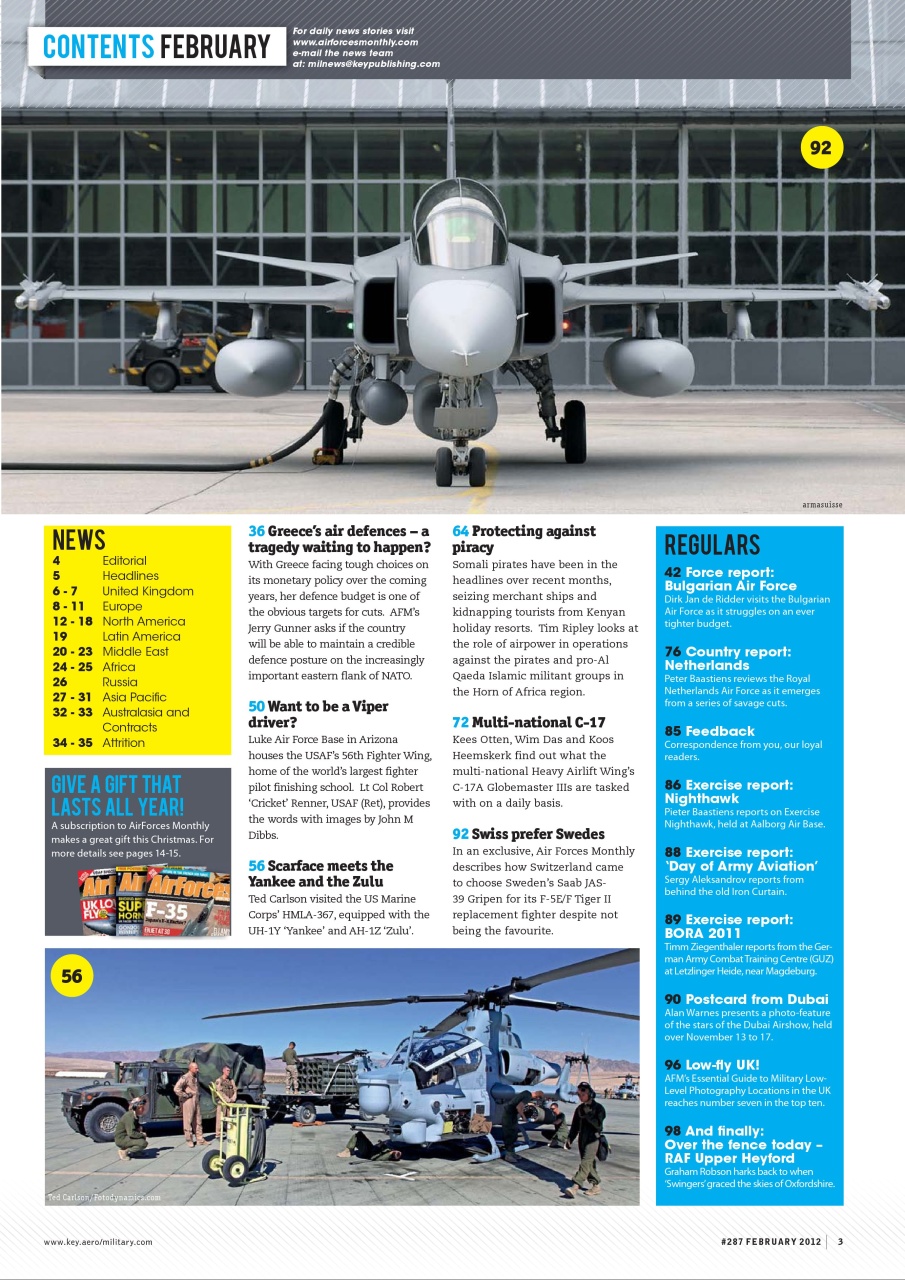 AirForces Monthly Preview Pages