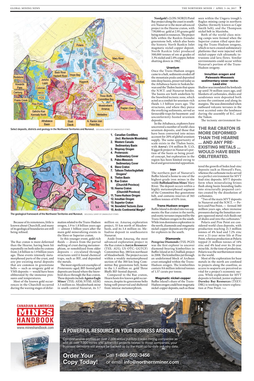 The Northern Miner Preview Pages