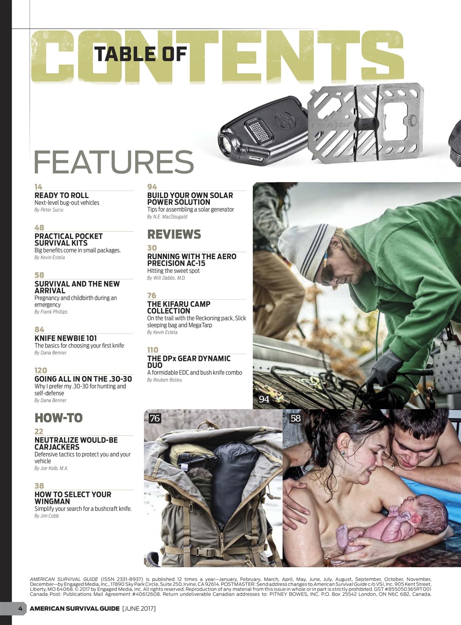 American Outdoor Guide: Boundless Preview Pages