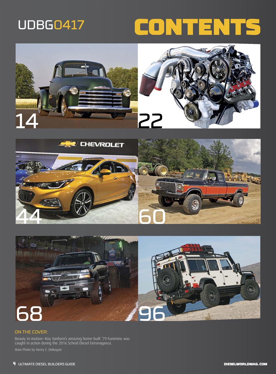 Ultimate Diesel Builders Guide Preview Pages