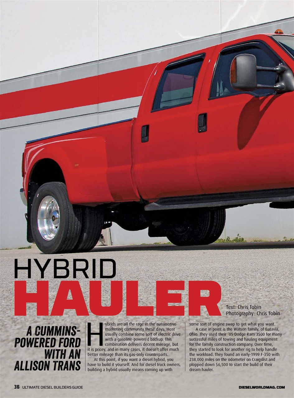 Ultimate Diesel Builders Guide Preview Pages