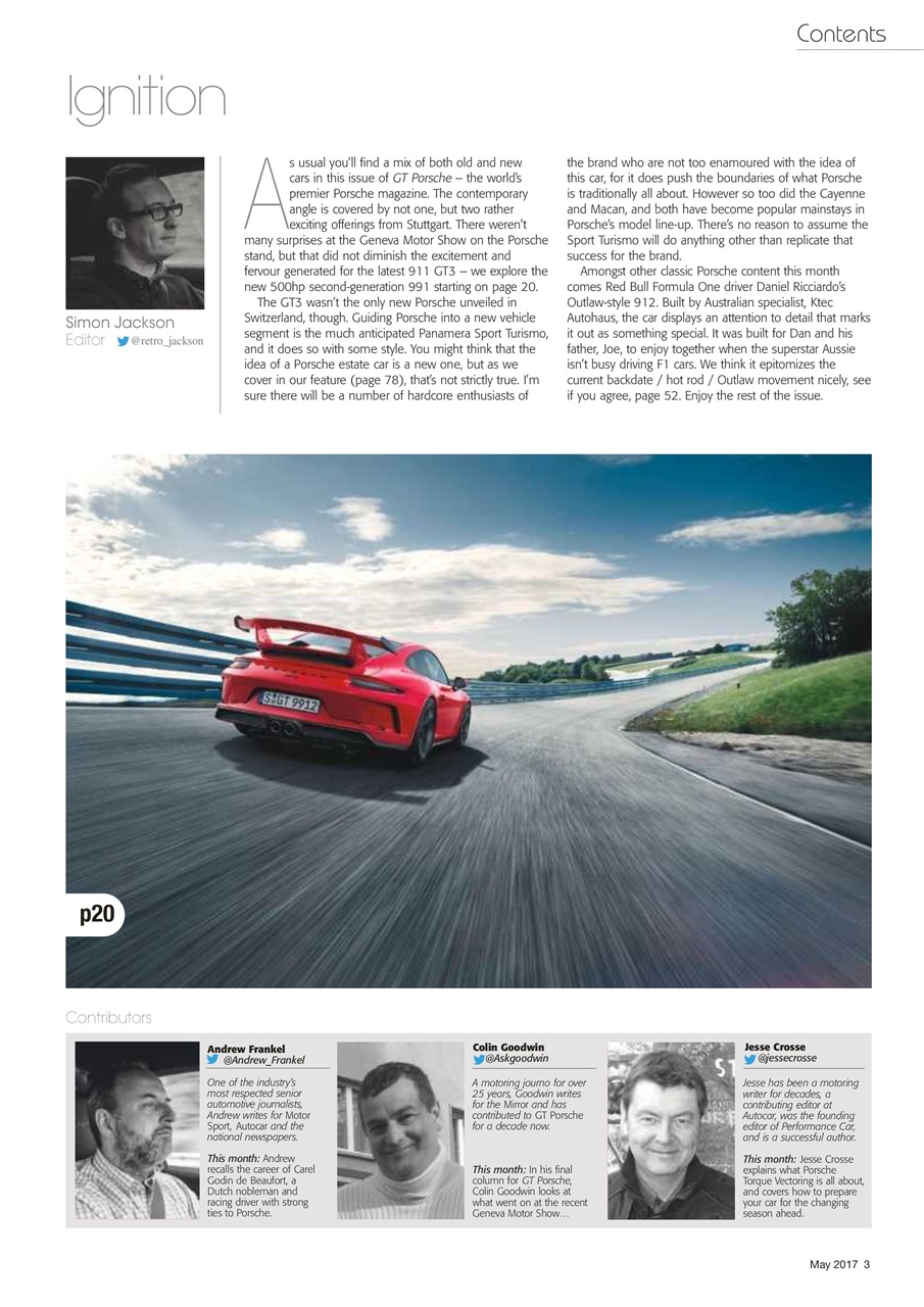 GT Porsche Preview Pages