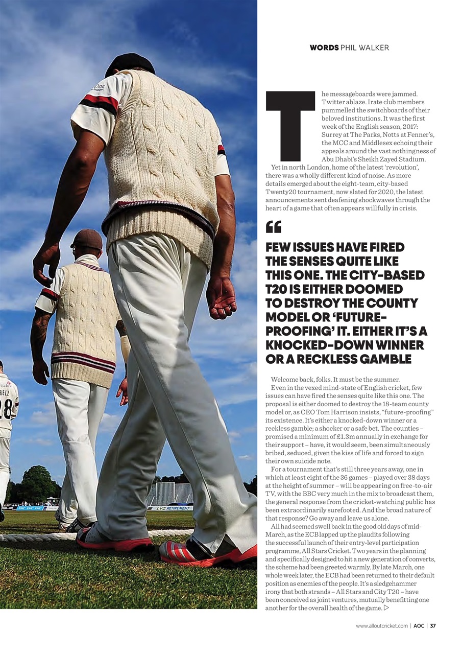Wisden Cricket Monthly Preview Pages