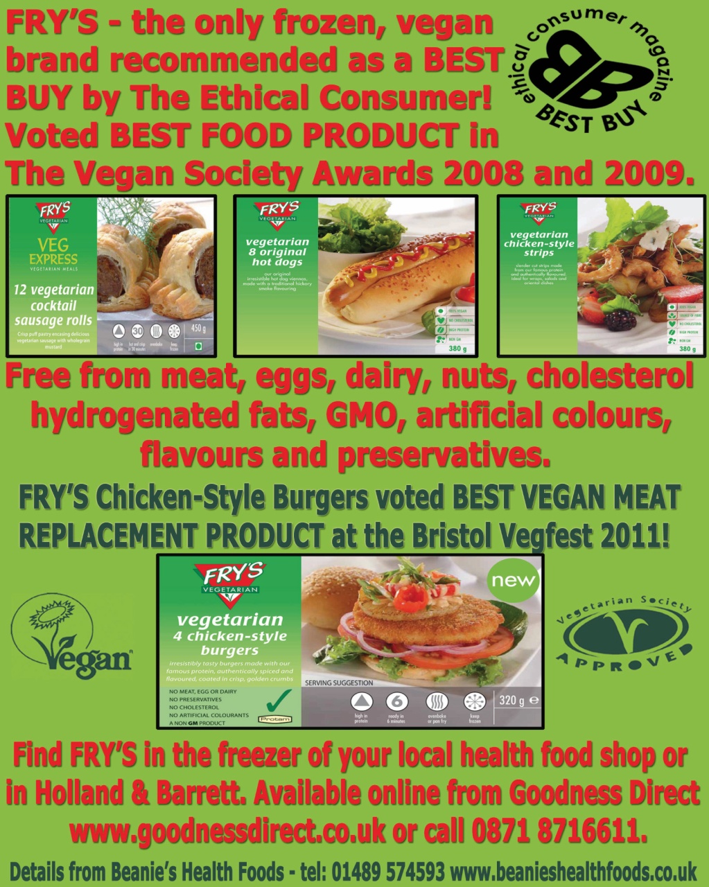 Vegetarian Living Preview Pages