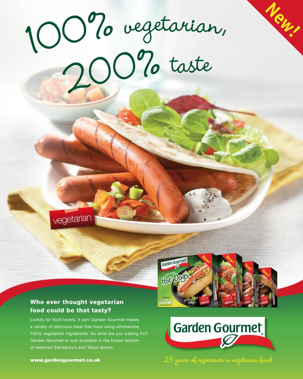 Vegetarian Living Preview Pages