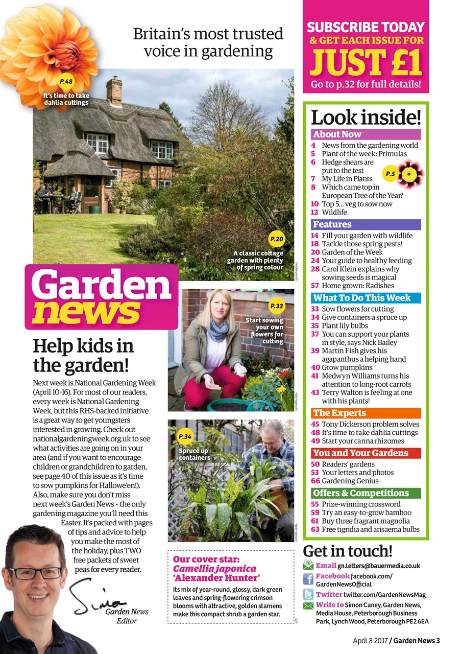 Garden News Preview Pages