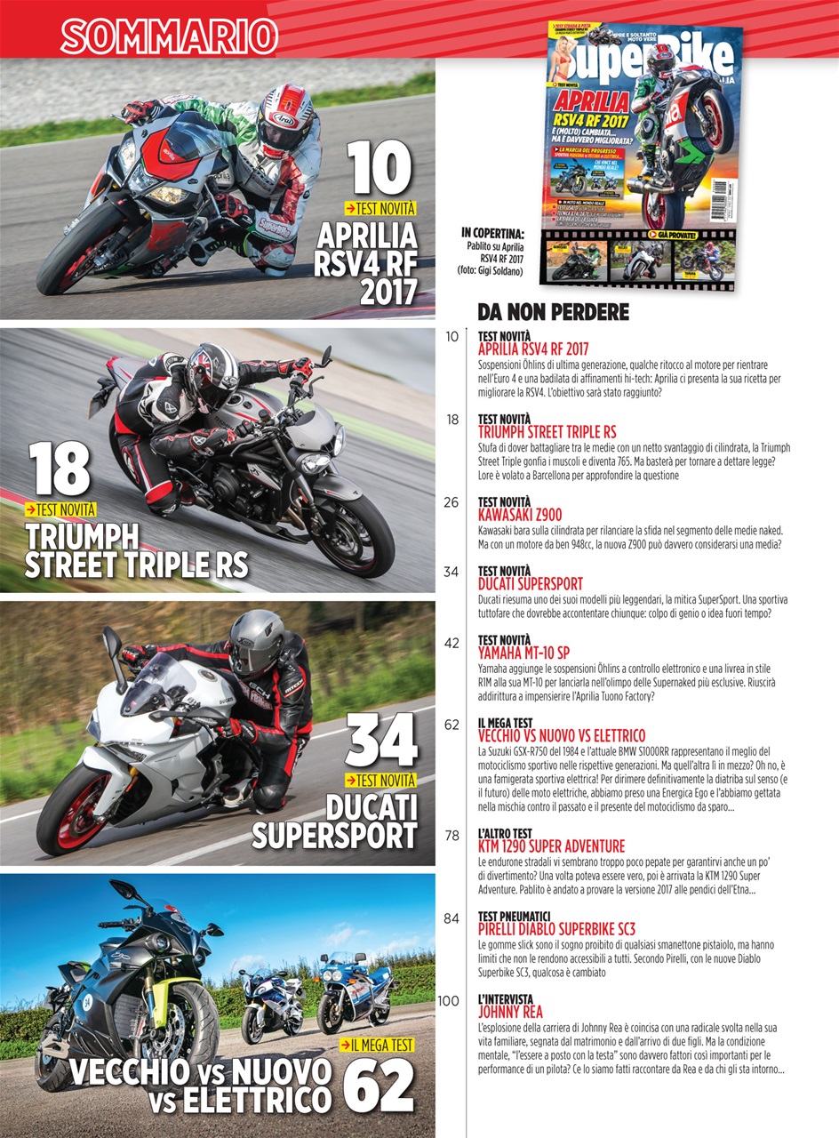 Superbike Italia Preview Pages