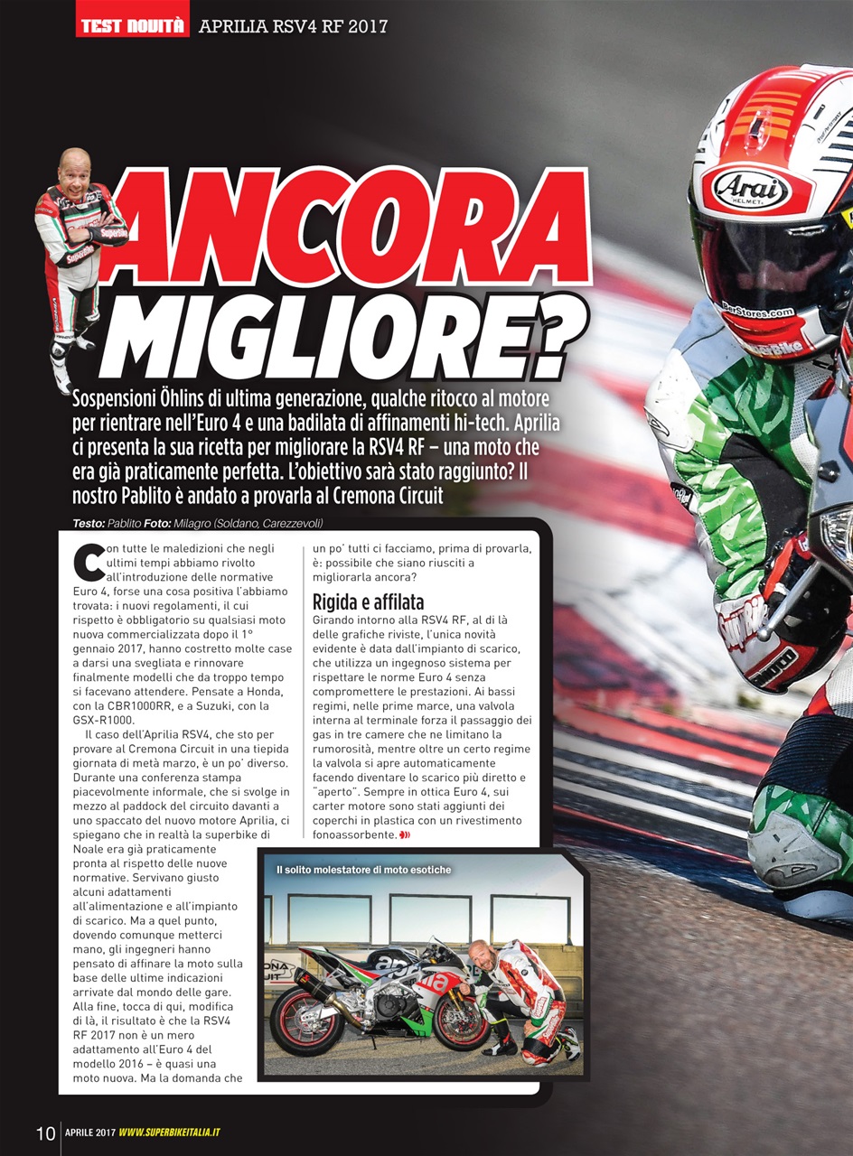 Superbike Italia Preview Pages