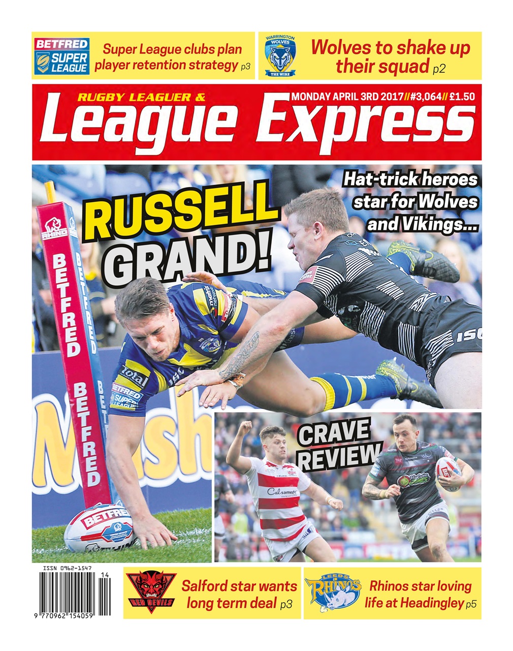 League Express Preview Pages