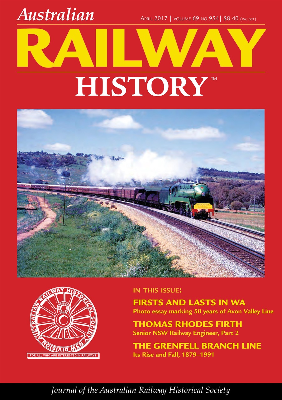 Australian Railway History Preview Pages