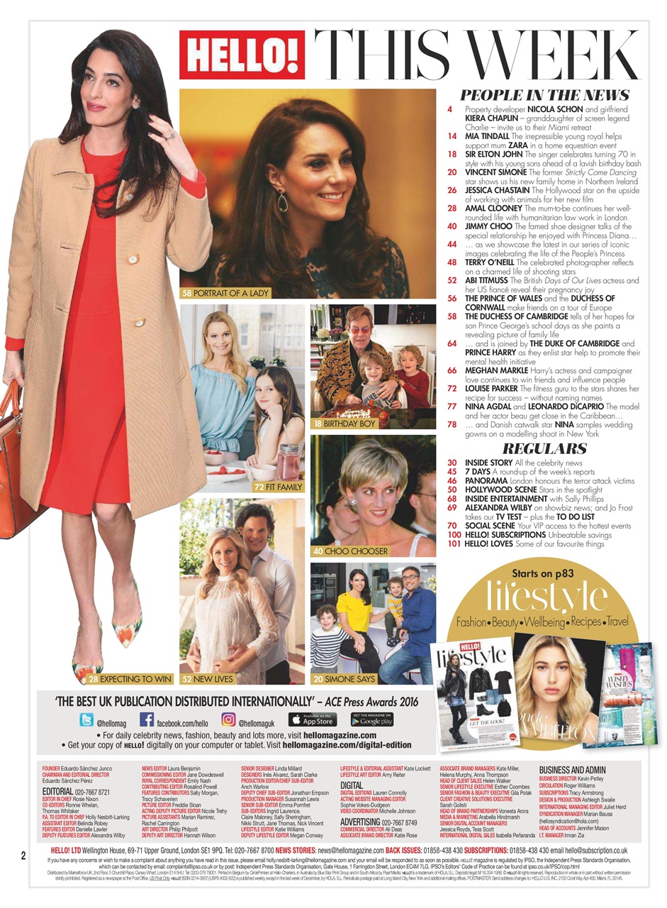 Hello! Magazine Preview Pages