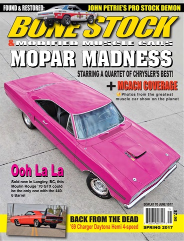 Muscle Cars issue Spring 2017