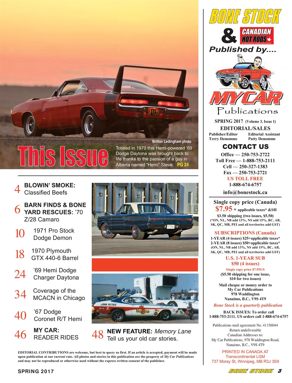 Muscle Cars Preview Pages