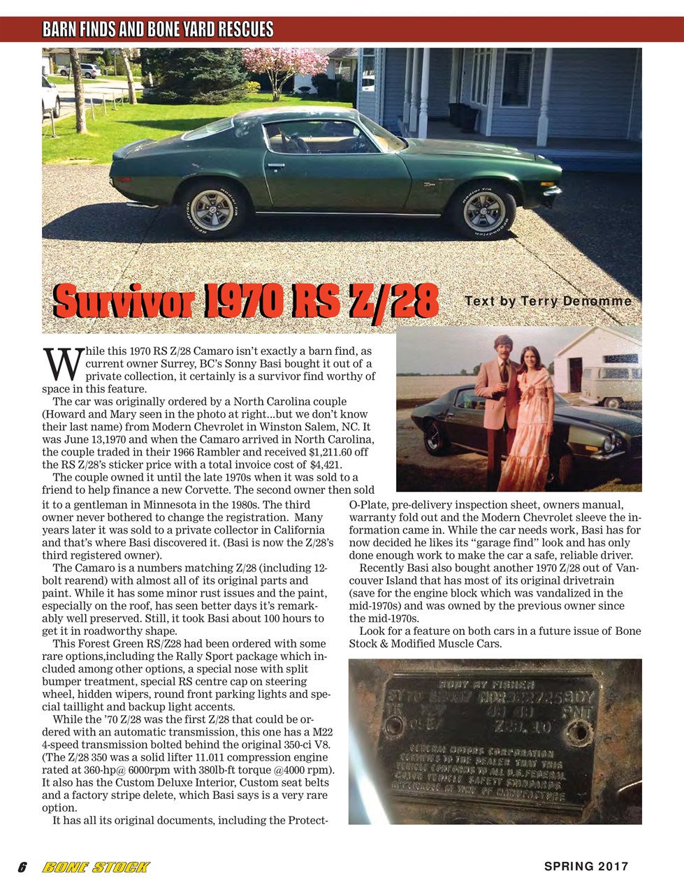 Muscle Cars Preview Pages