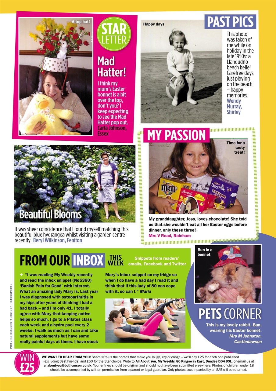 My Weekly Preview Pages