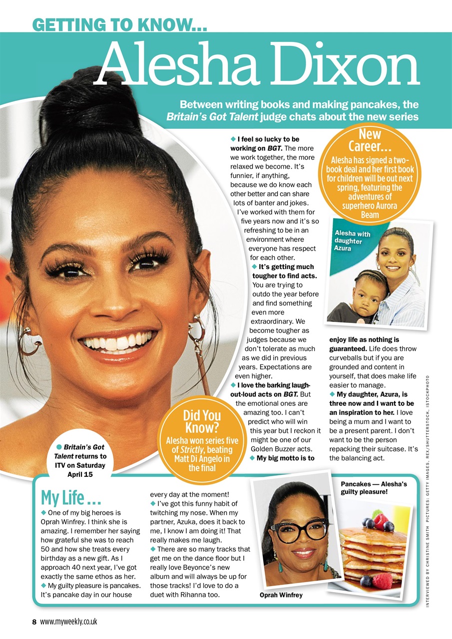 My Weekly Preview Pages