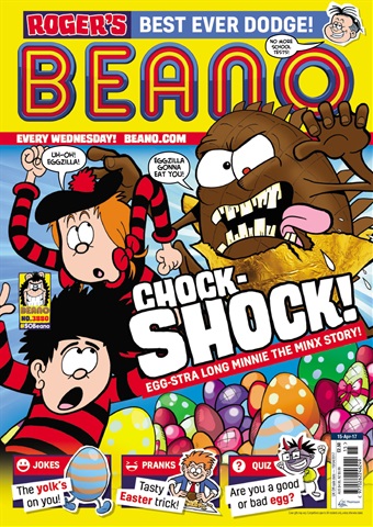 Beano issue 15th April 2017