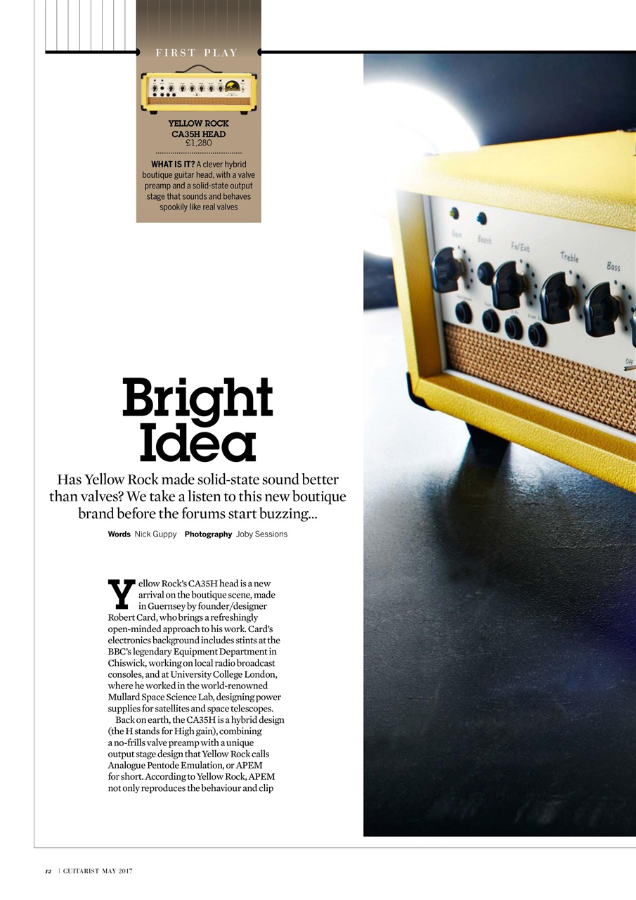 Guitarist Preview Pages