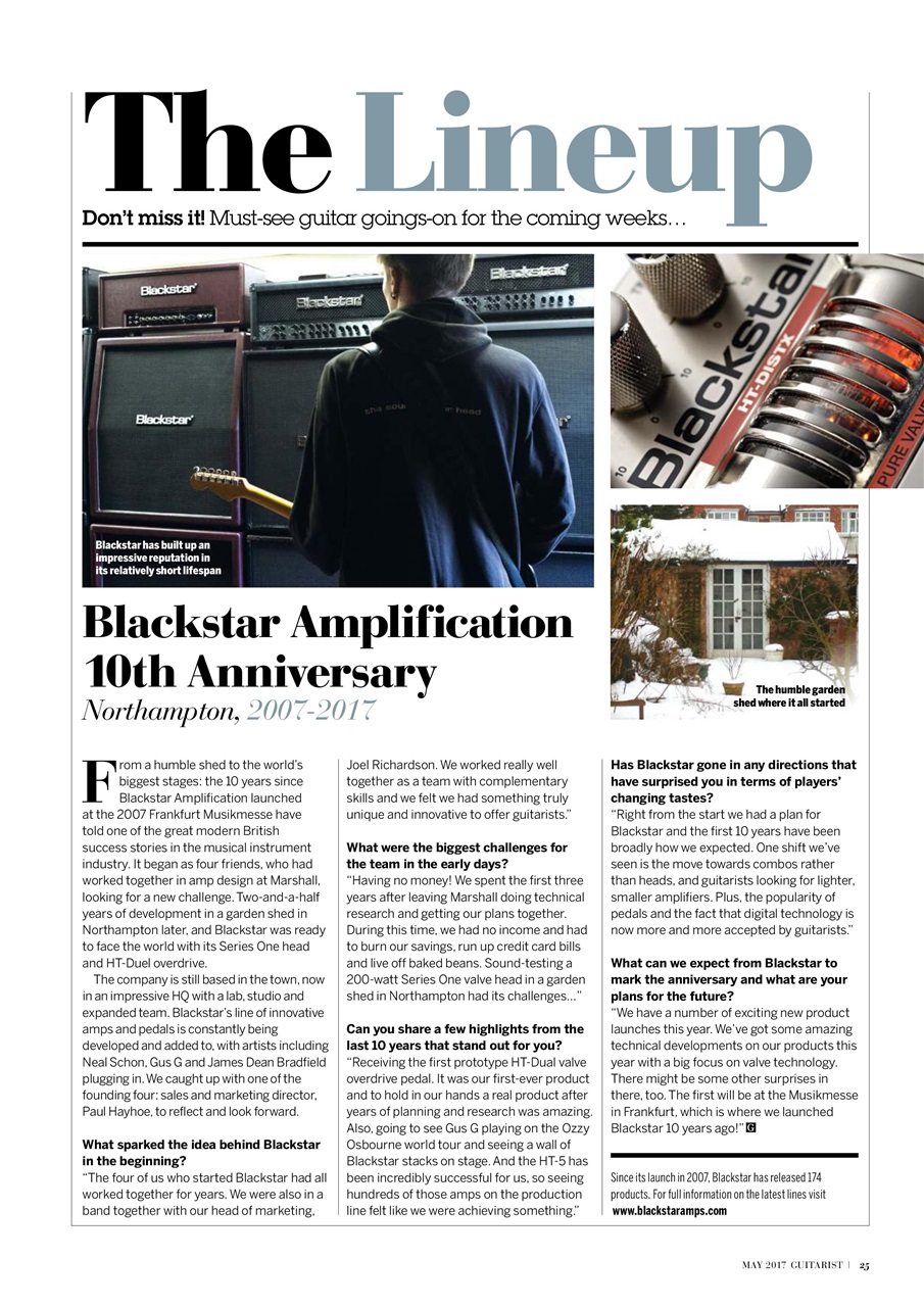 Guitarist Preview Pages