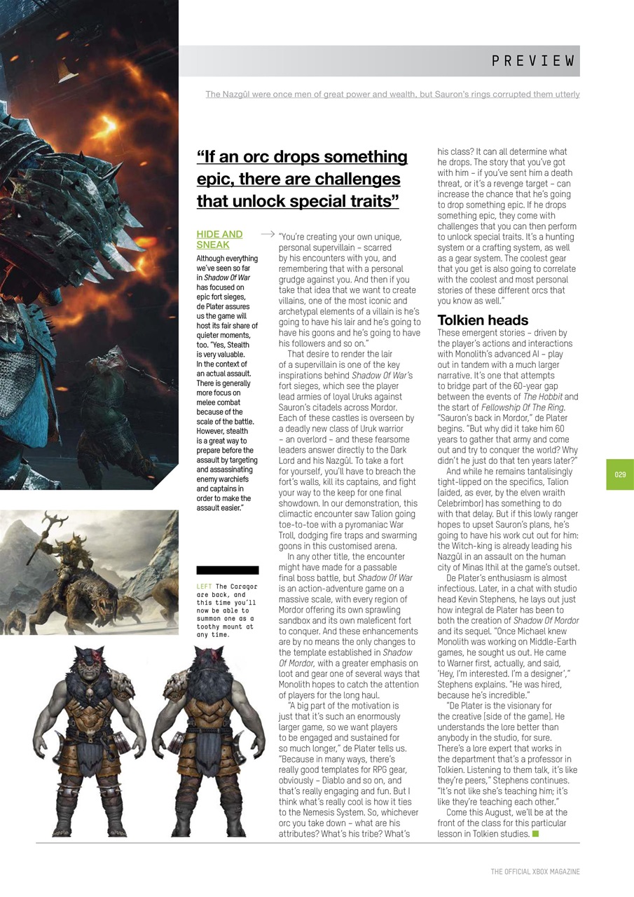 Official Xbox Magazine (UK Edition) Preview Pages