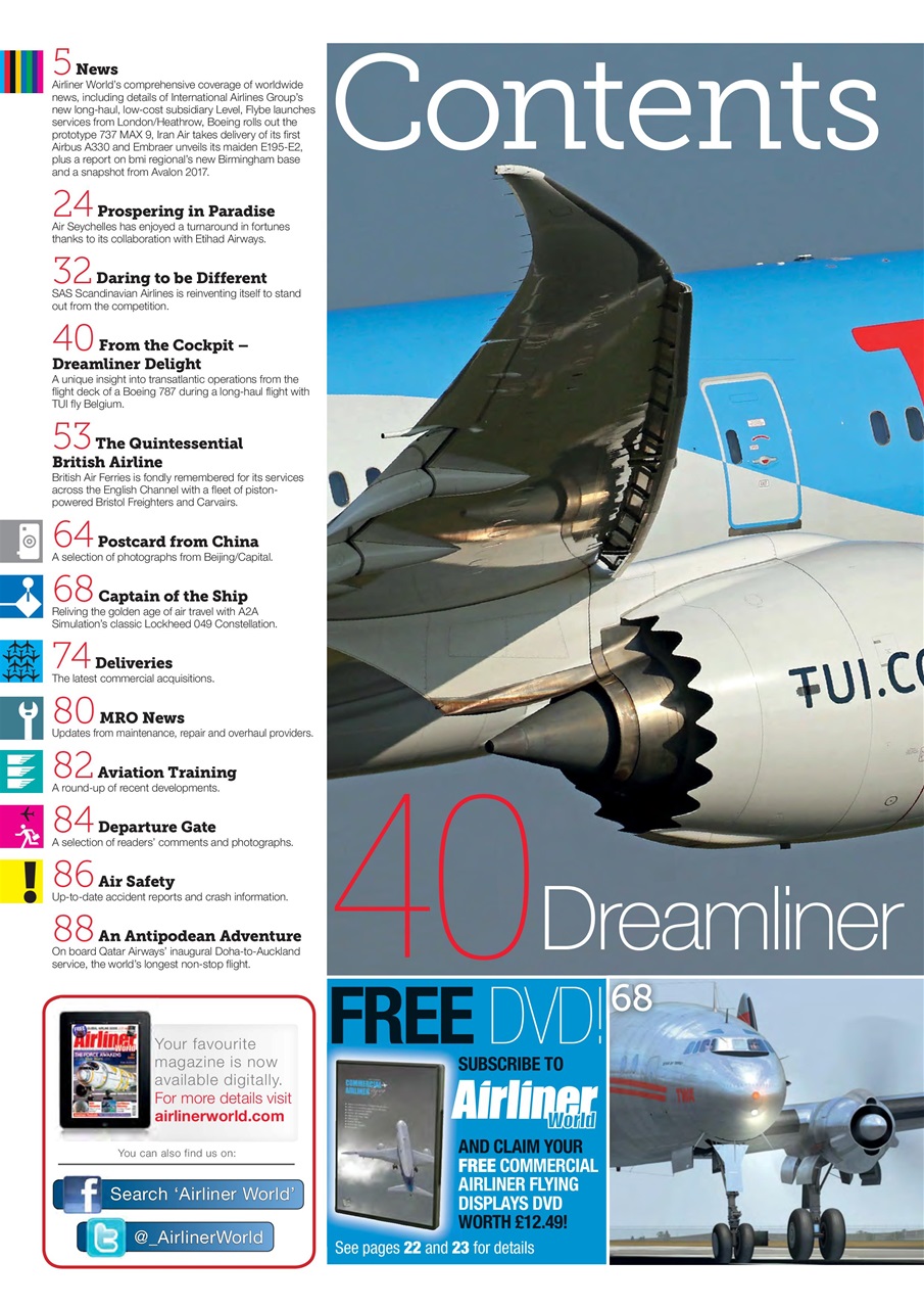 Airliner World Preview Pages