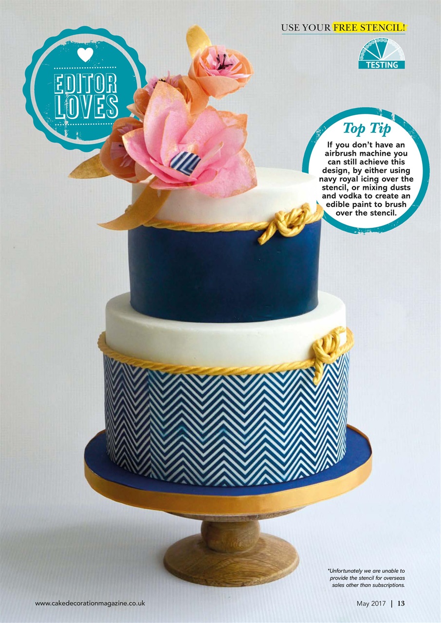 Cake Decoration & Sugarcraft Magazine Preview Pages