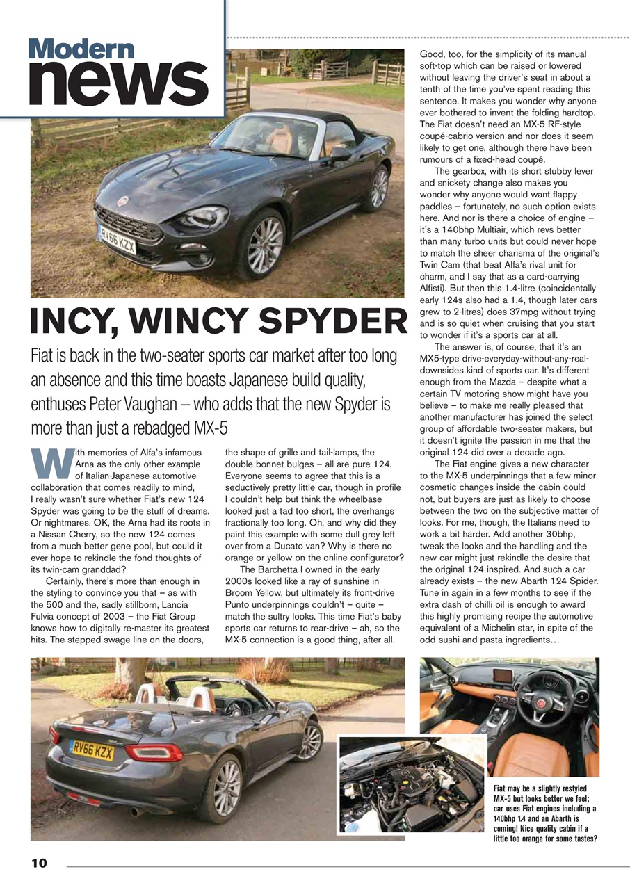 Classic Motoring Preview Pages