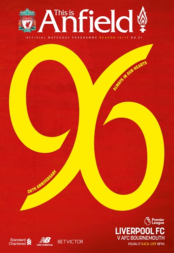 Liverpool FC Programmes issue 