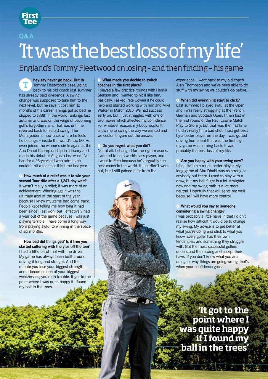 Today's Golfer Preview Pages