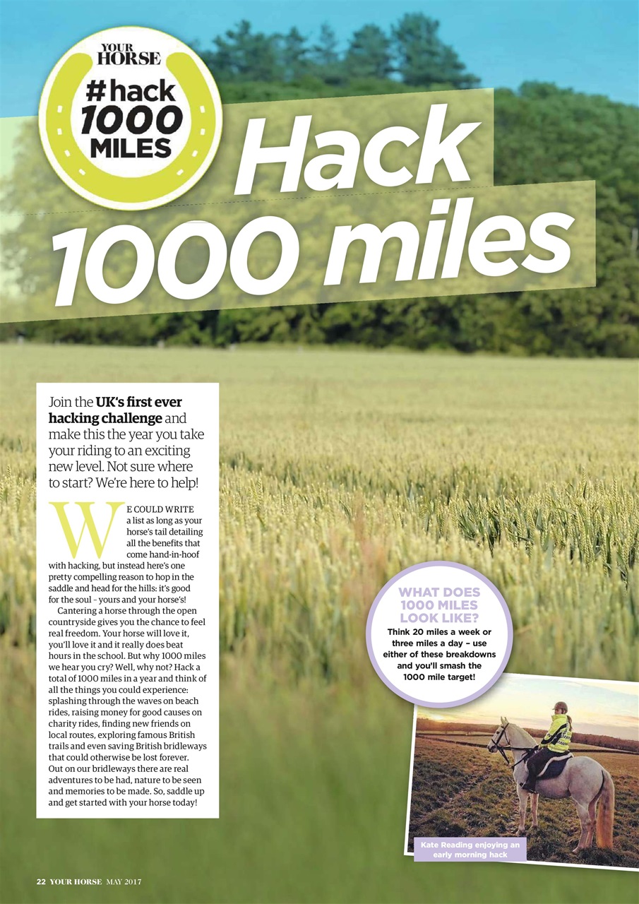 Your Horse Preview Pages