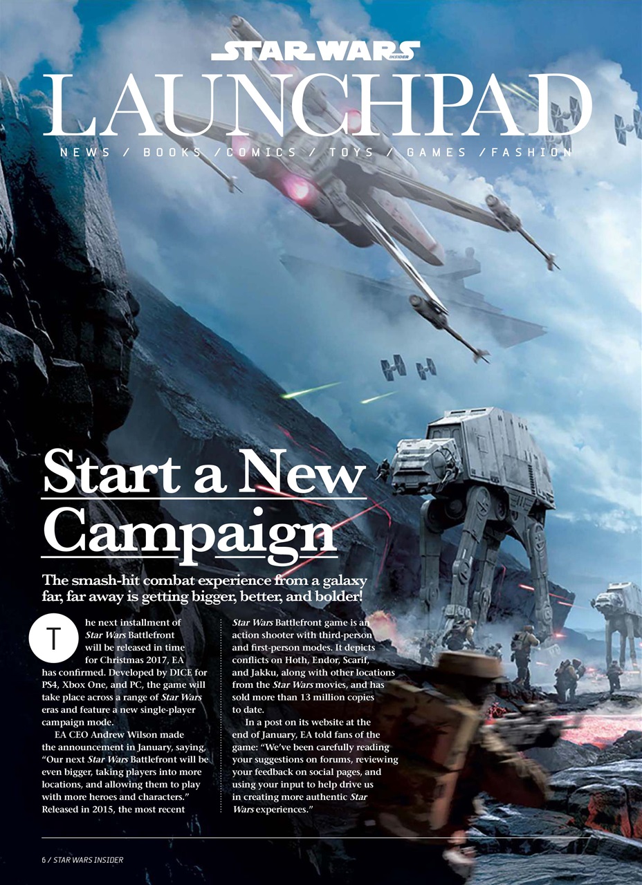 Star Wars Insider Preview Pages