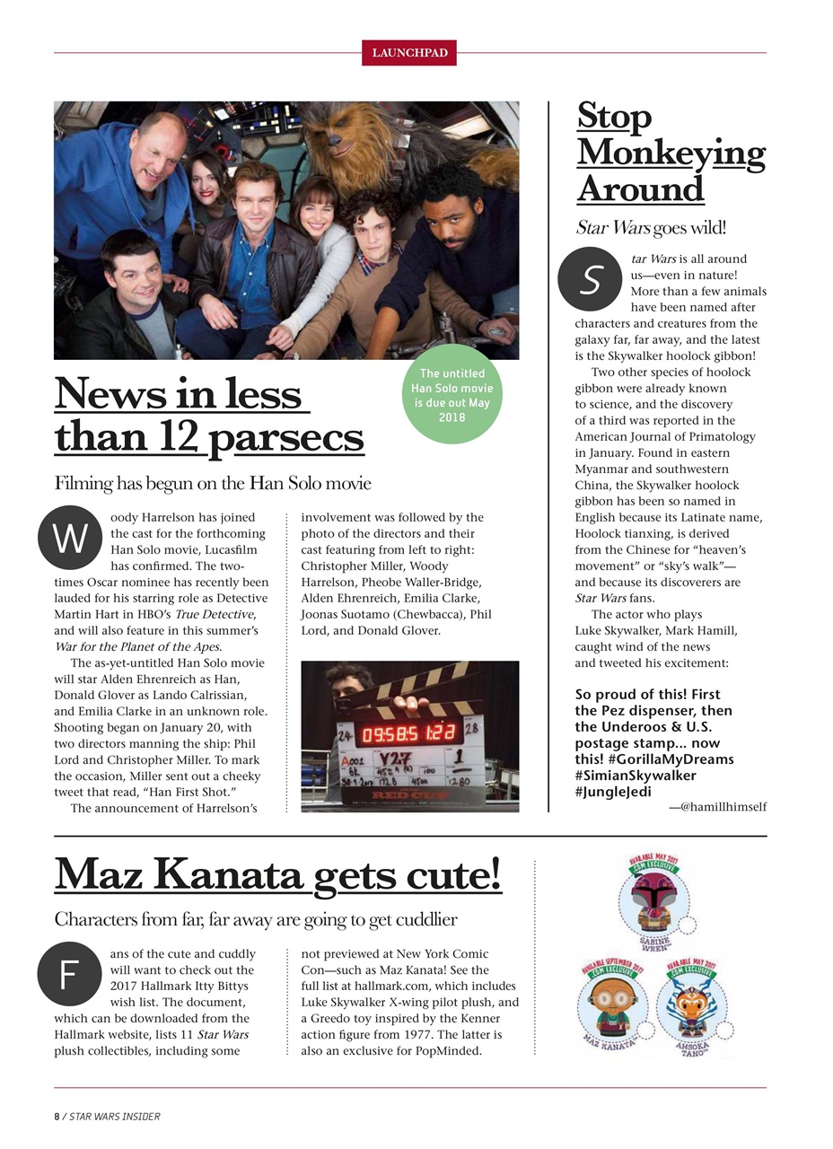 Star Wars Insider Preview Pages