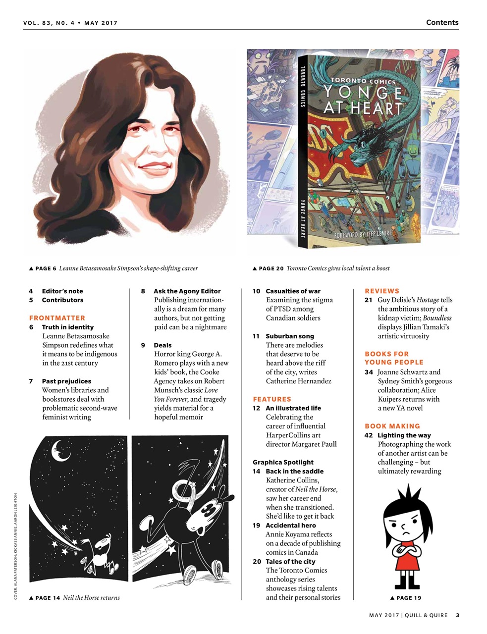 Quill & Quire Preview Pages