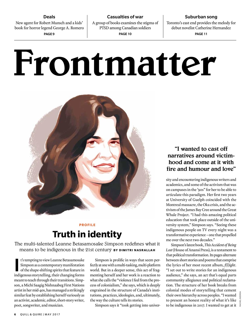 Quill & Quire Preview Pages