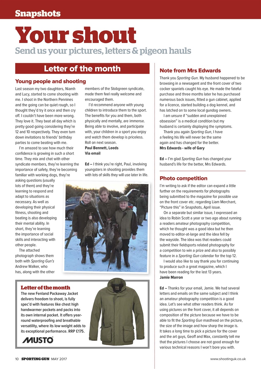 Sporting Gun Preview Pages