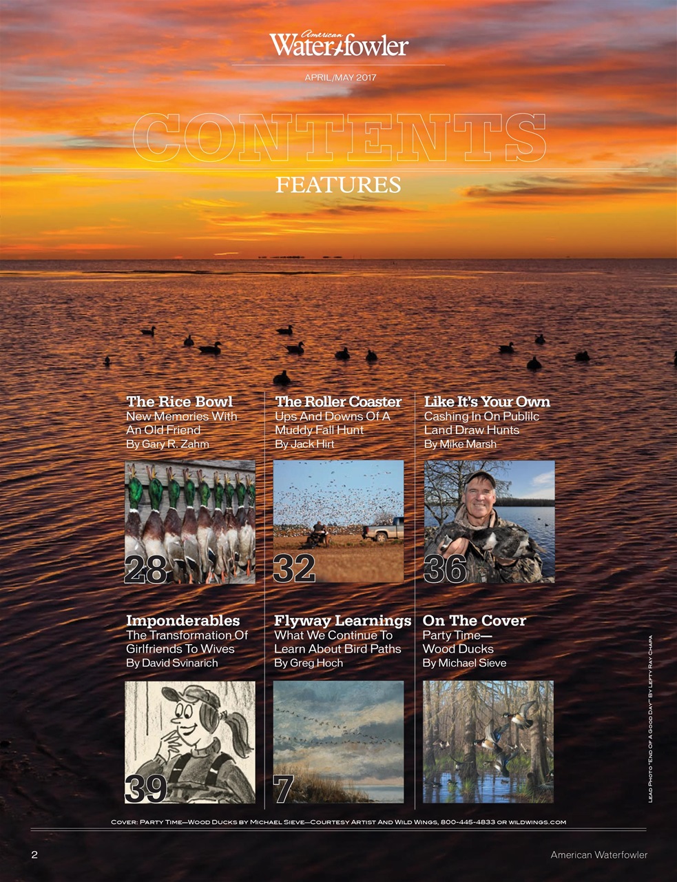 American Waterfowler Preview Pages