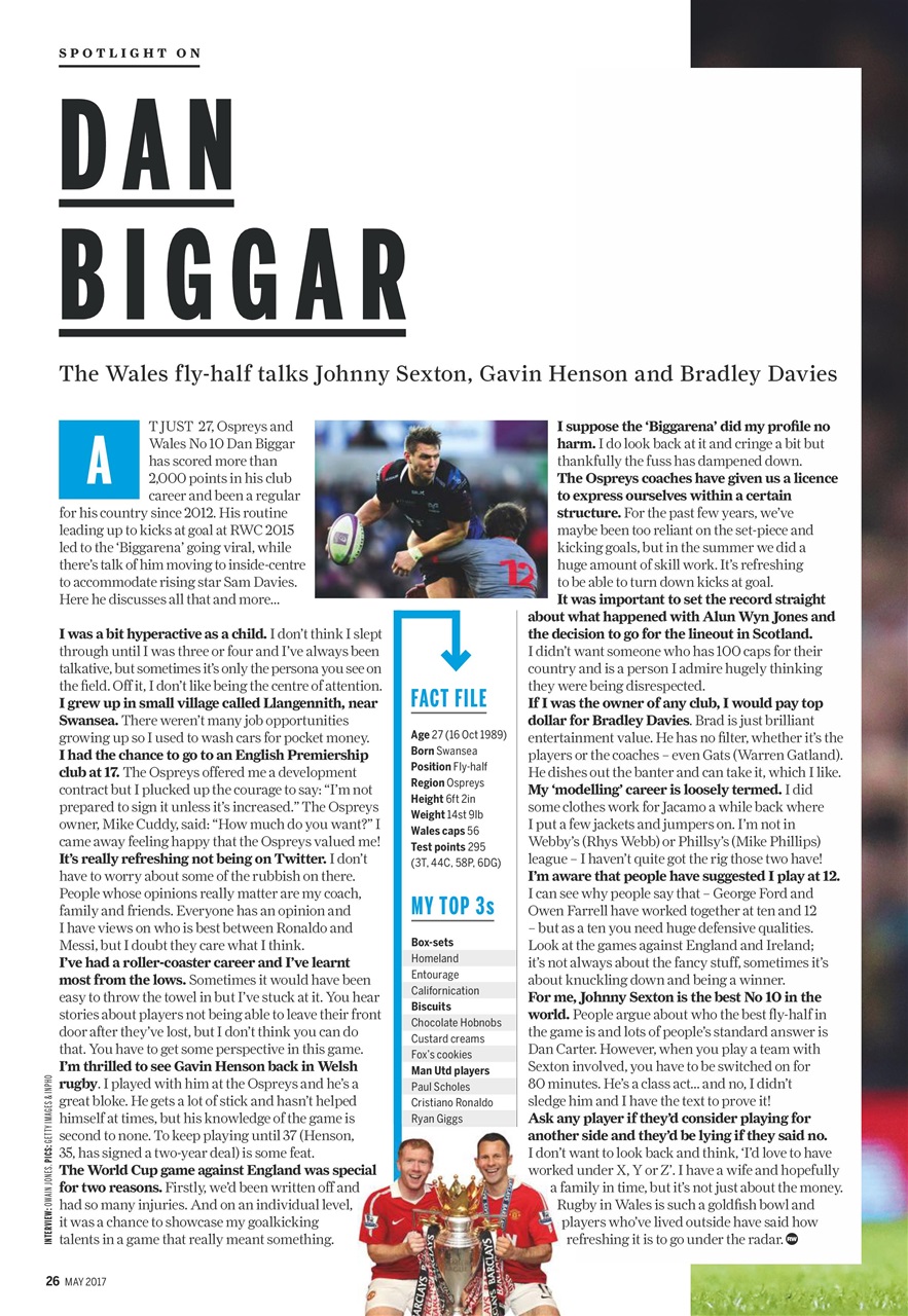 Rugby World Preview Pages