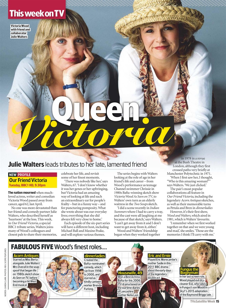 TV & Satellite Week Preview Pages