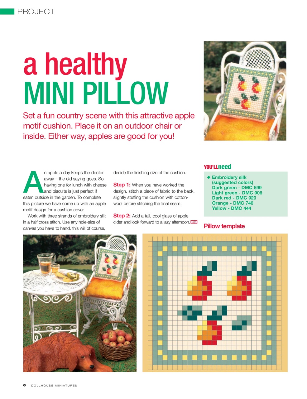 Dollhouse Miniatures Preview Pages