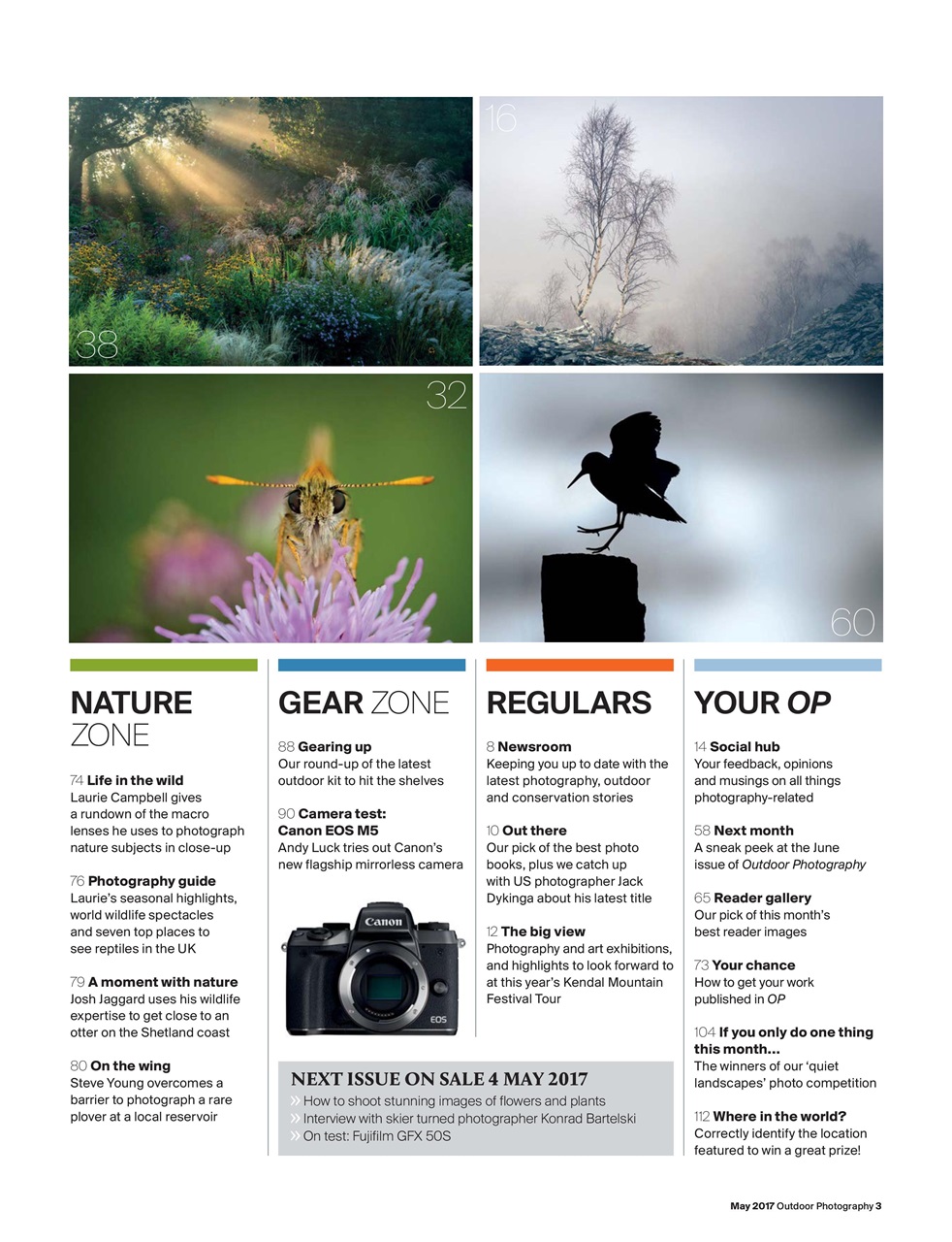 Outdoor Photography Preview Pages