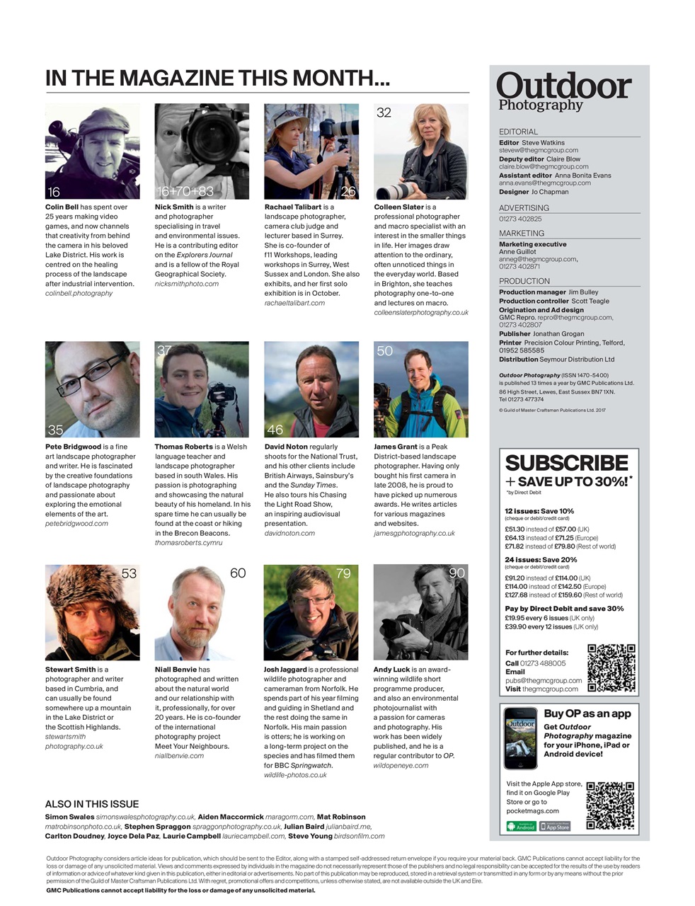 Outdoor Photography Preview Pages