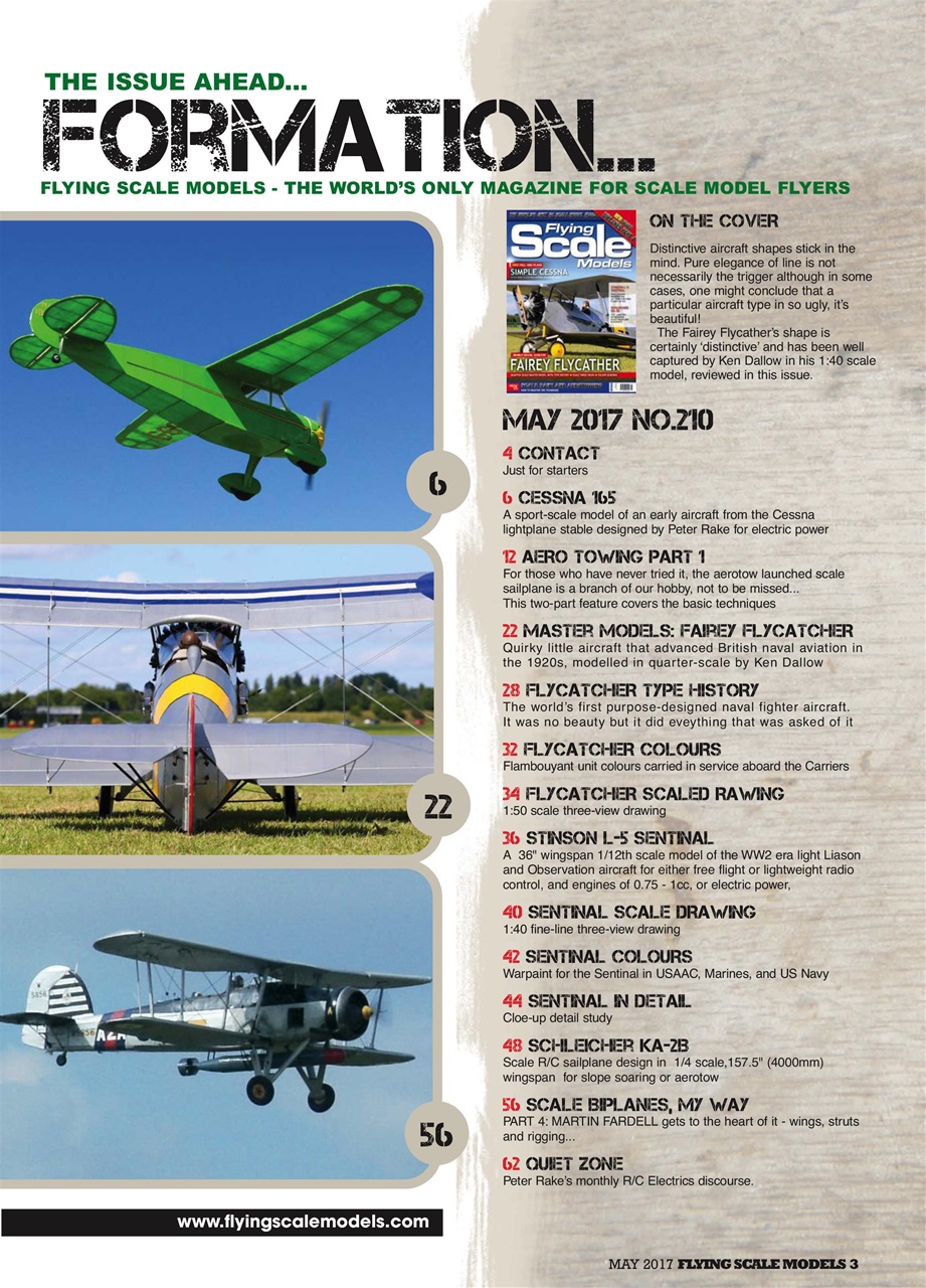Flying Scale Models Preview Pages