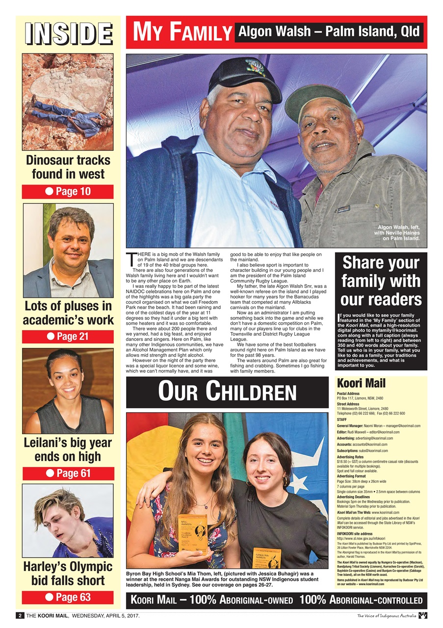 Koori Mail Preview Pages