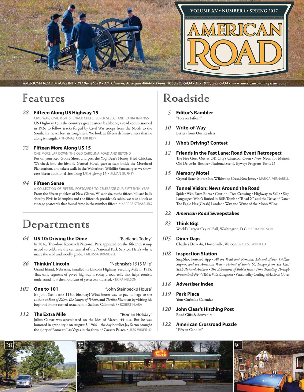 American Road Preview Pages