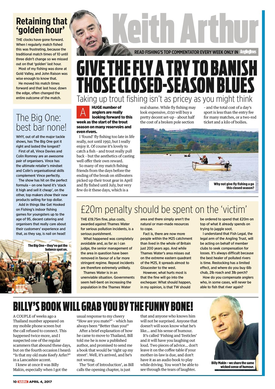 Angling Times Preview Pages