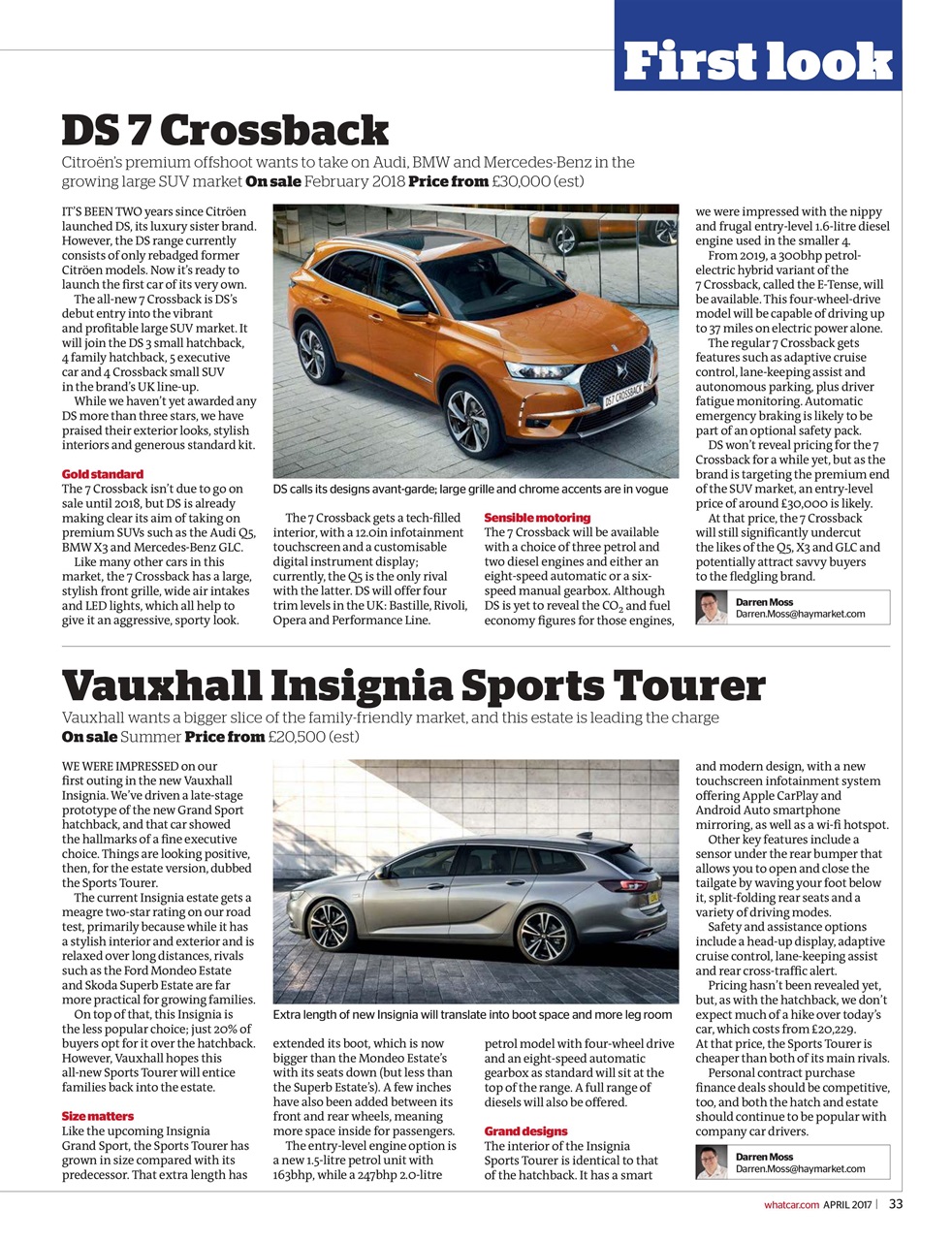 What Car? Preview Pages