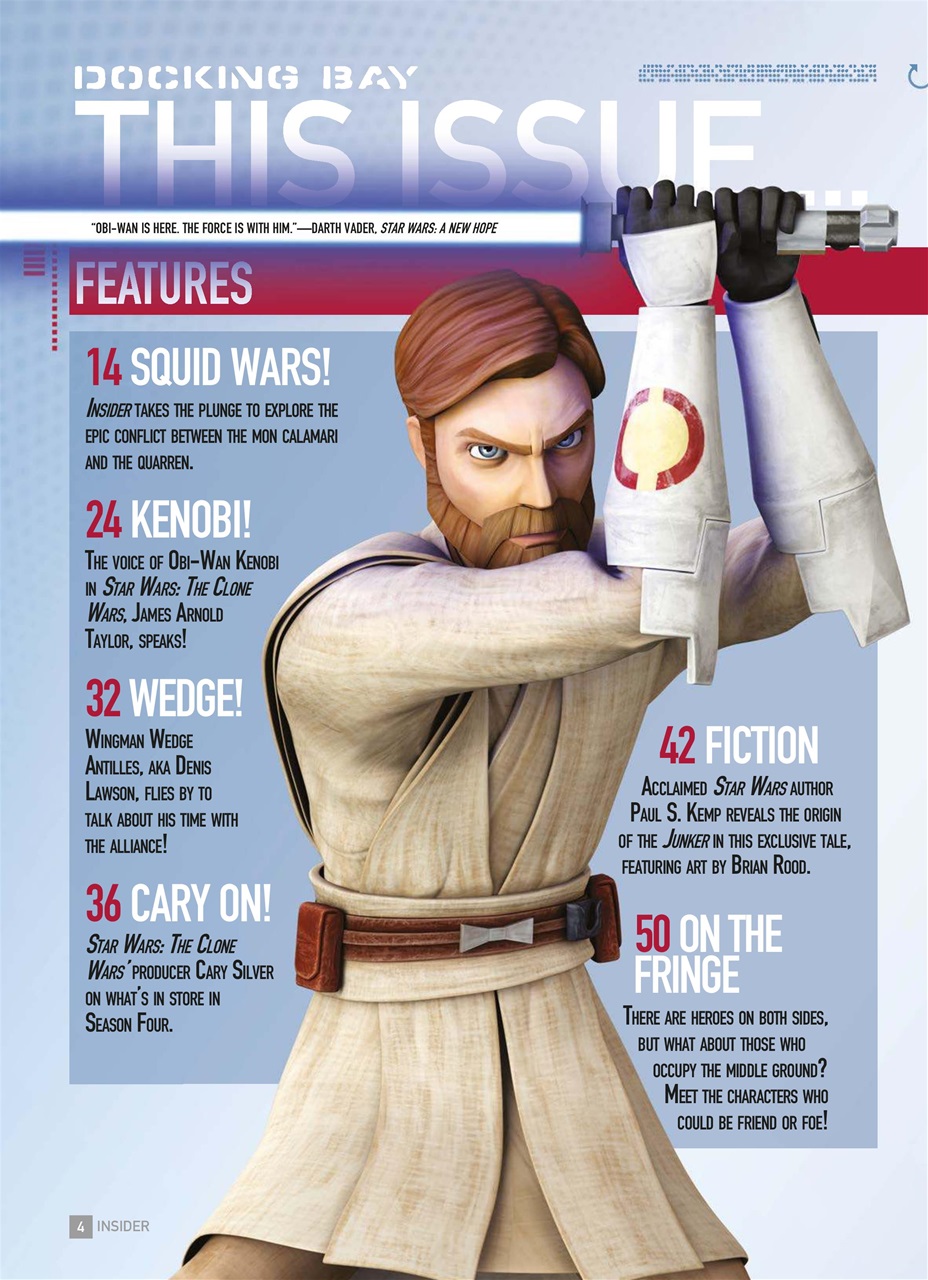 Star Wars Insider Preview Pages